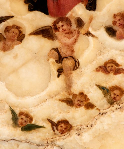 Assunzione della Madonna, dipinto su alabastro  - Asta  Arredi Antichi, Oggetti d'Arte, Curiosities con una selezione di tappeti - Associazione Nazionale - Case d'Asta italiane