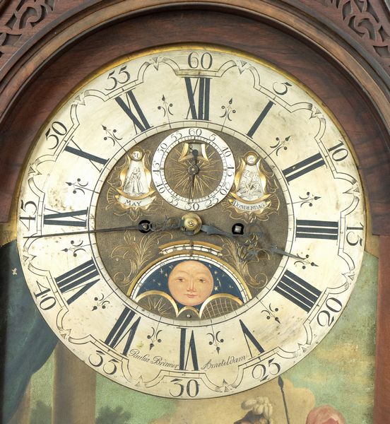 Paulus Bramer (1730-1760 circa) : Orologio a torre olandese  - Asta  Arredi Antichi, Oggetti d'Arte, Curiosities con una selezione di tappeti - Associazione Nazionale - Case d'Asta italiane