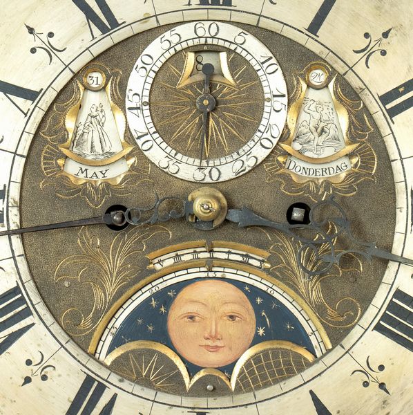 Paulus Bramer (1730-1760 circa) : Orologio a torre olandese  - Asta  Arredi Antichi, Oggetti d'Arte, Curiosities con una selezione di tappeti - Associazione Nazionale - Case d'Asta italiane