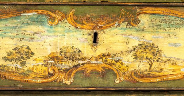 Comò italiano laccato Luigi XV  - Asta  Arredi Antichi, Oggetti d'Arte, Curiosities con una selezione di tappeti - Associazione Nazionale - Case d'Asta italiane