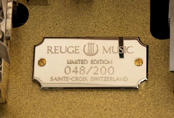 Carillon reuge edizione limitata 048/200  - Asta  Arredi Antichi, Oggetti d'Arte, Curiosities con una selezione di tappeti - Associazione Nazionale - Case d'Asta italiane