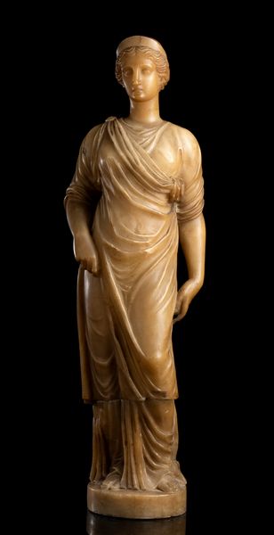 Scultura italiana in alabastro  - Asta  Arredi Antichi, Oggetti d'Arte, Curiosities con una selezione di tappeti - Associazione Nazionale - Case d'Asta italiane