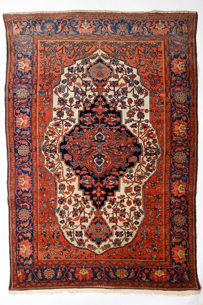 Tappeto Farahan  - Asta  Arredi Antichi, Oggetti d'Arte, Curiosities con una selezione di tappeti - Associazione Nazionale - Case d'Asta italiane