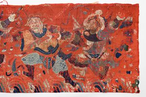 Arazzo Orientale  - Asta  Arredi Antichi, Oggetti d'Arte, Curiosities con una selezione di tappeti - Associazione Nazionale - Case d'Asta italiane