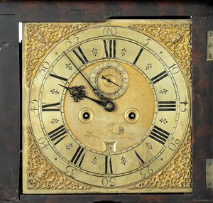 Orologio a torre georgiano inglese a cineserie  - Asta  Arredi Antichi, Oggetti d'Arte, Curiosities con una selezione di tappeti - Associazione Nazionale - Case d'Asta italiane