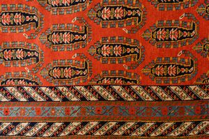 Tappeto Afshar  - Asta  Arredi Antichi, Oggetti d'Arte, Curiosities con una selezione di tappeti - Associazione Nazionale - Case d'Asta italiane