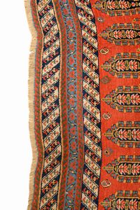 Tappeto Afshar  - Asta  Arredi Antichi, Oggetti d'Arte, Curiosities con una selezione di tappeti - Associazione Nazionale - Case d'Asta italiane