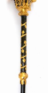 Torciere italiano per processione, Luigi XV  - Asta  Arredi Antichi, Oggetti d'Arte, Curiosities con una selezione di tappeti - Associazione Nazionale - Case d'Asta italiane