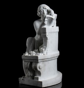 Louis Carier Belleuse (1848-1913) : Scultura in porcellana di Biscuit  - Asta  Arredi Antichi, Oggetti d'Arte, Curiosities con una selezione di tappeti - Associazione Nazionale - Case d'Asta italiane