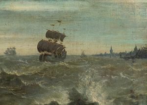 Velieri in tempesta  - Asta  Arredi Antichi, Oggetti d'Arte, Curiosities con una selezione di tappeti - Associazione Nazionale - Case d'Asta italiane