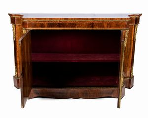 Servante inglese Vittoriana intarsiata  - Asta  Arredi Antichi, Oggetti d'Arte, Curiosities con una selezione di tappeti - Associazione Nazionale - Case d'Asta italiane