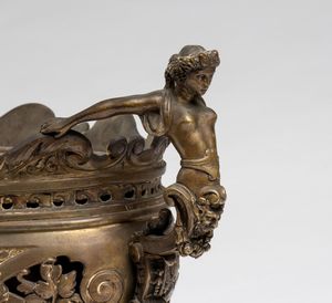 Antonio Pandiani : Trittico italiano dorato  - Asta  Arredi Antichi, Oggetti d'Arte, Curiosities con una selezione di tappeti - Associazione Nazionale - Case d'Asta italiane