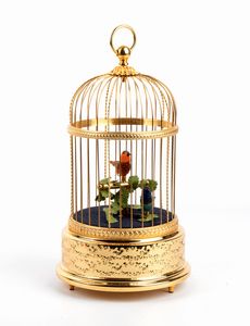 REUGE - Carillon con pappagalli