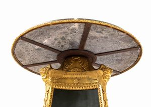 Pierre Philippe  Thomire : Guéridon Francese in bronzo dorato  - Asta  Arredi Antichi, Oggetti d'Arte, Curiosities con una selezione di tappeti - Associazione Nazionale - Case d'Asta italiane