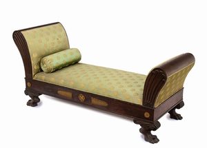 Dourmouse francese Impero  - Asta  Arredi Antichi, Oggetti d'Arte, Curiosities con una selezione di tappeti - Associazione Nazionale - Case d'Asta italiane