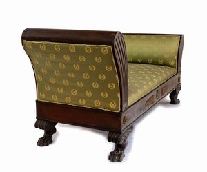 Dourmouse francese Impero  - Asta  Arredi Antichi, Oggetti d'Arte, Curiosities con una selezione di tappeti - Associazione Nazionale - Case d'Asta italiane