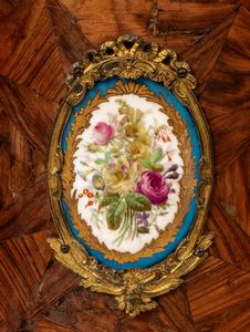 Angoliera francese Napoleone III in ebano viola  - Asta  Arredi Antichi, Oggetti d'Arte, Curiosities con una selezione di tappeti - Associazione Nazionale - Case d'Asta italiane