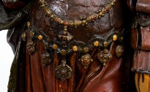 Coppia di sculture francesi in gesso  - Asta  Arredi Antichi, Oggetti d'Arte, Curiosities con una selezione di tappeti - Associazione Nazionale - Case d'Asta italiane