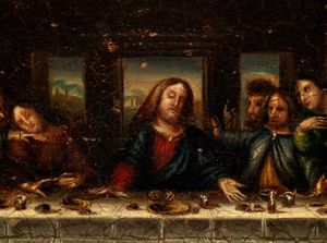 Ultima cena  - Asta  Arredi Antichi, Oggetti d'Arte, Curiosities con una selezione di tappeti - Associazione Nazionale - Case d'Asta italiane