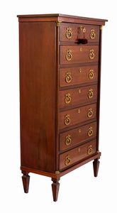 Settimino francese in stile impero  - Asta  Arredi Antichi, Oggetti d'Arte, Curiosities con una selezione di tappeti - Associazione Nazionale - Case d'Asta italiane