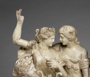 Scultura italiana in ceramica  - Asta  Arredi Antichi, Oggetti d'Arte, Curiosities con una selezione di tappeti - Associazione Nazionale - Case d'Asta italiane