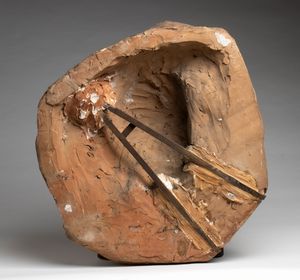 ARRIGO MINERBI 
Ferrara, 1881 - Padova, 1960 : Terracotta con volto di saffo  - Asta  Arredi Antichi, Oggetti d'Arte, Curiosities con una selezione di tappeti - Associazione Nazionale - Case d'Asta italiane