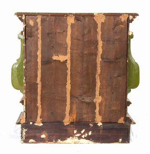 Stipo italiano laccato e dipinto, Luigi XVI  - Asta  Arredi Antichi, Oggetti d'Arte, Curiosities con una selezione di tappeti - Associazione Nazionale - Case d'Asta italiane