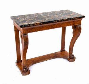 Consolle italiana Carlo X  - Asta  Arredi Antichi, Oggetti d'Arte, Curiosities con una selezione di tappeti - Associazione Nazionale - Case d'Asta italiane