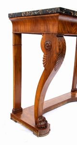 Consolle italiana Carlo X  - Asta  Arredi Antichi, Oggetti d'Arte, Curiosities con una selezione di tappeti - Associazione Nazionale - Case d'Asta italiane