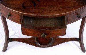 Mobile toletta angolare inglese Giorgio IV  - Asta  Arredi Antichi, Oggetti d'Arte, Curiosities con una selezione di tappeti - Associazione Nazionale - Case d'Asta italiane