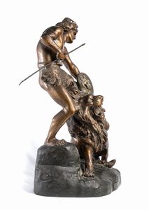 Thomas François Cartier : Scultura francese in terracotta terracotta  - Asta  Arredi Antichi, Oggetti d'Arte, Curiosities con una selezione di tappeti - Associazione Nazionale - Case d'Asta italiane