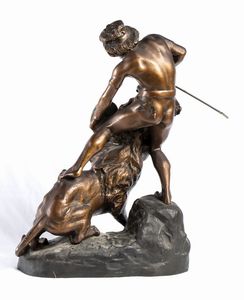 Thomas François Cartier : Scultura francese in terracotta terracotta  - Asta  Arredi Antichi, Oggetti d'Arte, Curiosities con una selezione di tappeti - Associazione Nazionale - Case d'Asta italiane