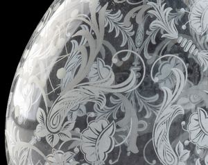 Coppia di decanter in vetro di Murano  - Asta  Arredi Antichi, Oggetti d'Arte, Curiosities con una selezione di tappeti - Associazione Nazionale - Case d'Asta italiane