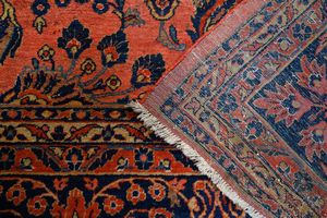 Tappeto Sarouk Americano  - Asta  Arredi Antichi, Oggetti d'Arte, Curiosities con una selezione di tappeti - Associazione Nazionale - Case d'Asta italiane
