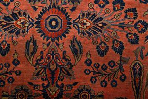 Tappeto Sarouk Americano  - Asta  Arredi Antichi, Oggetti d'Arte, Curiosities con una selezione di tappeti - Associazione Nazionale - Case d'Asta italiane