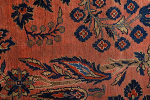 Tappeto Sarouk Americano  - Asta  Arredi Antichi, Oggetti d'Arte, Curiosities con una selezione di tappeti - Associazione Nazionale - Case d'Asta italiane