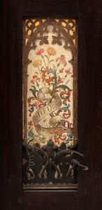 Altare italiano della Madonna delle nevi  - Asta  Arredi Antichi, Oggetti d'Arte, Curiosities con una selezione di tappeti - Associazione Nazionale - Case d'Asta italiane