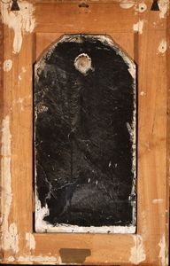 Assunzione della Madonna, dipinto su alabastro  - Asta  Arredi Antichi, Oggetti d'Arte, Curiosities con una selezione di tappeti - Associazione Nazionale - Case d'Asta italiane