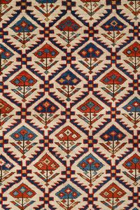 Tappeto Daghestan Caucaso  - Asta  Arredi Antichi, Oggetti d'Arte, Curiosities con una selezione di tappeti - Associazione Nazionale - Case d'Asta italiane