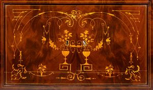 Louis Edouard Lemachard : Secretaire francese Carlo X  - Asta  Arredi Antichi, Oggetti d'Arte, Curiosities con una selezione di tappeti - Associazione Nazionale - Case d'Asta italiane