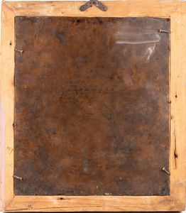 Ex-voto con Santi e committente  - Asta  Arredi Antichi, Oggetti d'Arte, Curiosities con una selezione di tappeti - Associazione Nazionale - Case d'Asta italiane