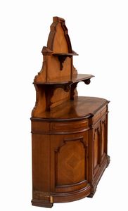 Coppia di credenze francesi, Luigi Filippo  - Asta  Arredi Antichi, Oggetti d'Arte, Curiosities con una selezione di tappeti - Associazione Nazionale - Case d'Asta italiane