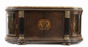 Camera da pranzo Art Dèco francese  - Asta  Arredi Antichi, Oggetti d'Arte, Curiosities con una selezione di tappeti - Associazione Nazionale - Case d'Asta italiane