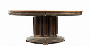 Camera da pranzo Art Dèco francese  - Asta  Arredi Antichi, Oggetti d'Arte, Curiosities con una selezione di tappeti - Associazione Nazionale - Case d'Asta italiane