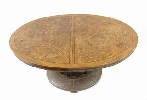 Camera da pranzo Art Dèco francese  - Asta  Arredi Antichi, Oggetti d'Arte, Curiosities con una selezione di tappeti - Associazione Nazionale - Case d'Asta italiane