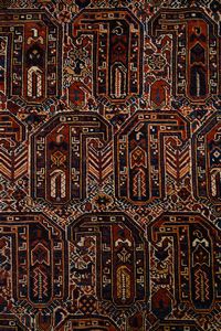 Tappeto Qashqai  - Asta  Arredi Antichi, Oggetti d'Arte, Curiosities con una selezione di tappeti - Associazione Nazionale - Case d'Asta italiane