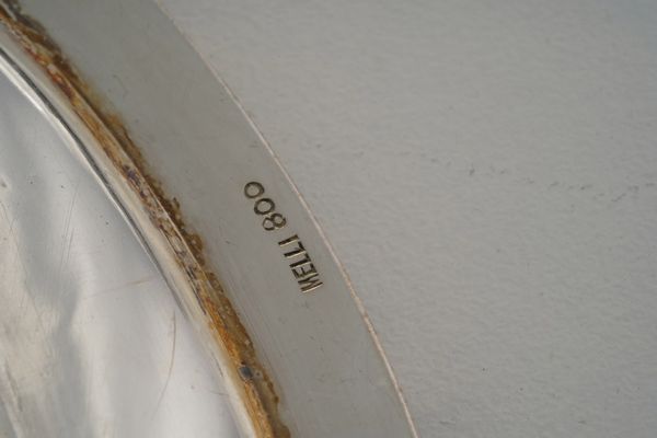 Sei piattini. Argenteria italiana della prima metà del XX secolo  - Asta Argenti e Icone - Associazione Nazionale - Case d'Asta italiane