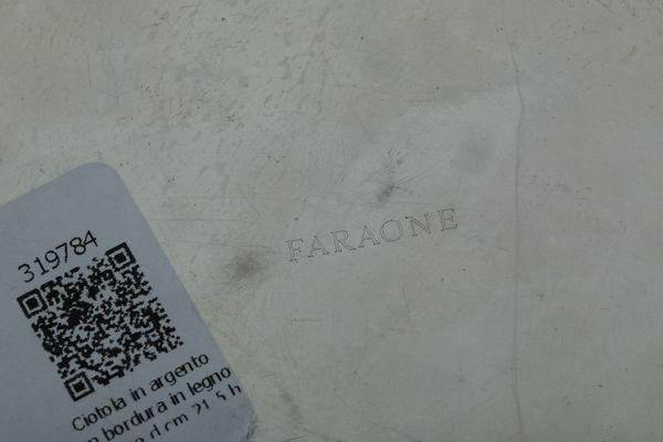 Ciotola. Argenteria milanese del XX secolo, argentiere Faraone  - Asta Argenti e Icone - Associazione Nazionale - Case d'Asta italiane