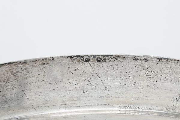 Legumiera. Argenteria italiana del XX secolo, argentiere F.lli Zaramella, Padova  - Asta Argenti e Icone - Associazione Nazionale - Case d'Asta italiane