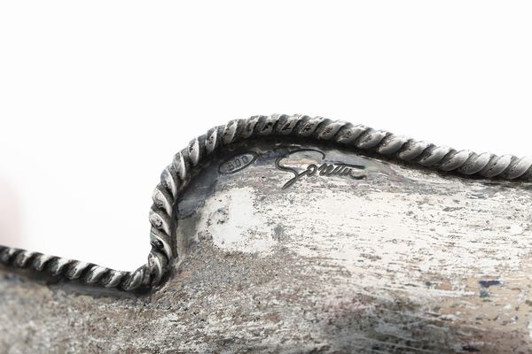 Lotto di piattini ed altri oggetti. Argenteria italiana del XX secolo  - Asta Argenti e Icone - Associazione Nazionale - Case d'Asta italiane